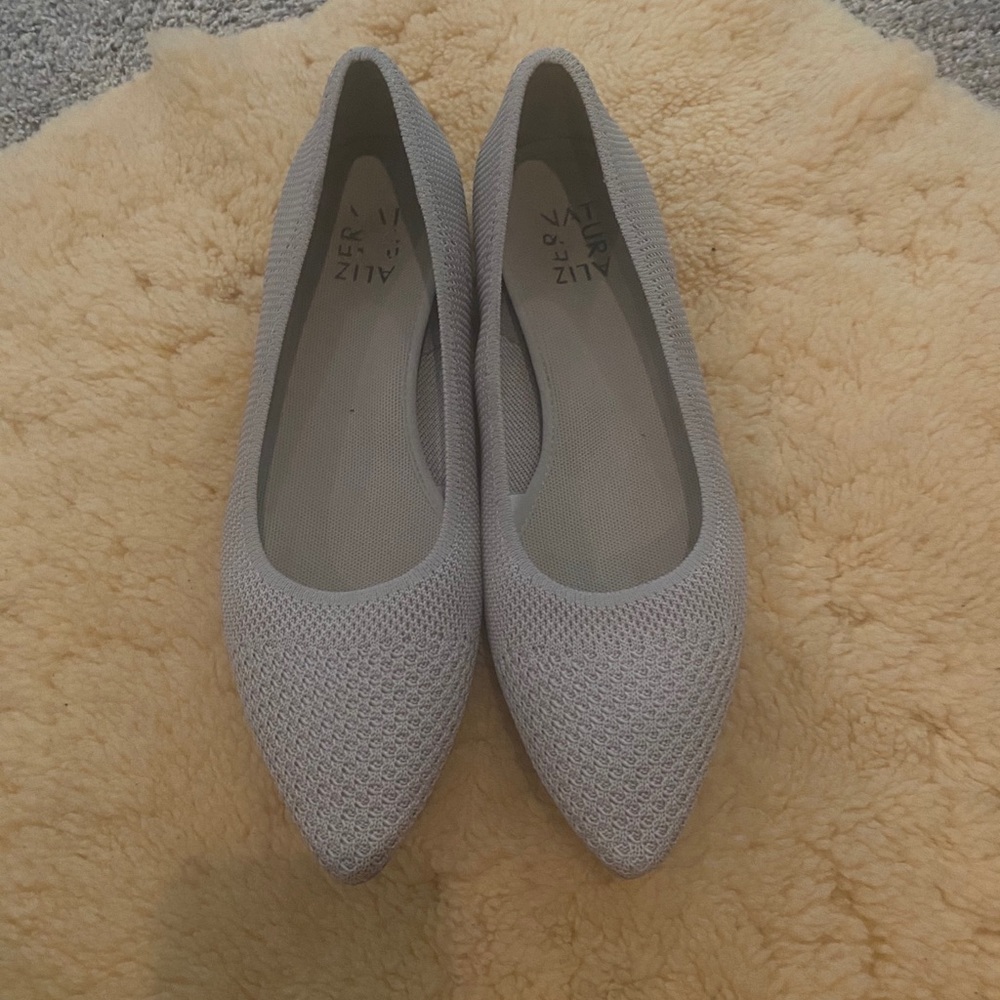 Naturalizer washable mesh pointed flat